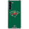 NHL Minnesota Wild Solid Background Galaxy S24 FE Clear Case
